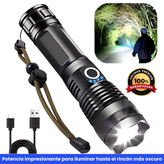 Linterna Zoom de Largo Alcance Ultra Potente 🔦